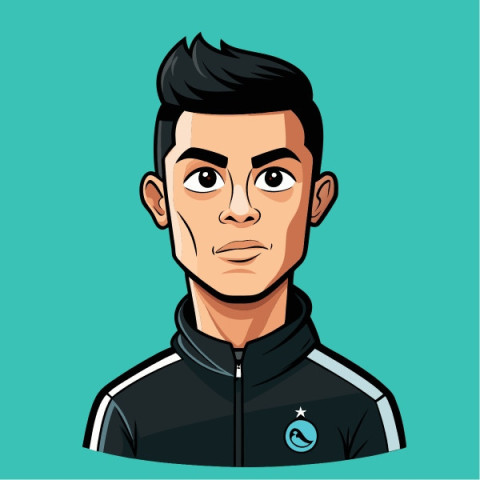 cristiano ronaldo  Charactar Design